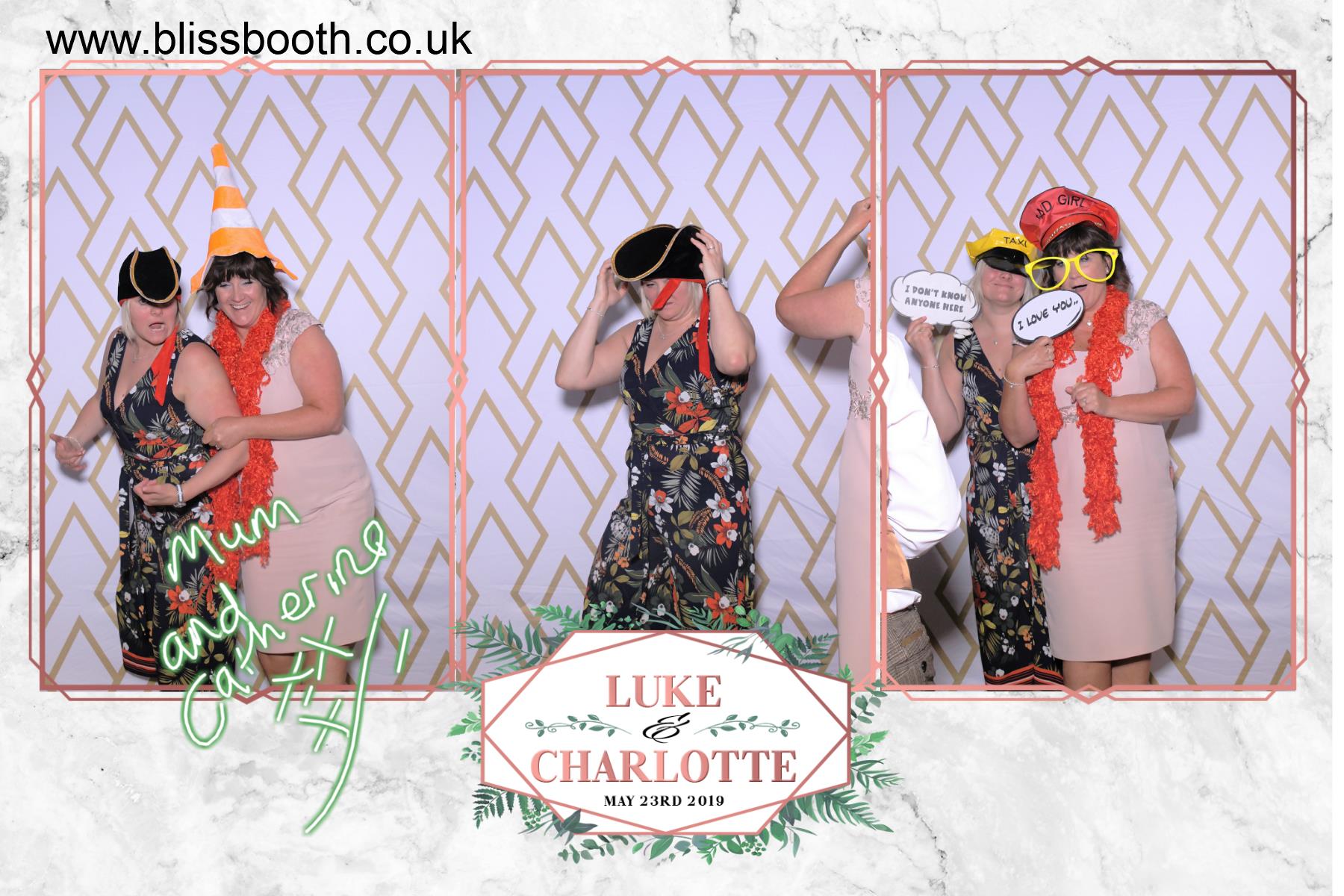 Luke and Charlotte | View more photos from the event at gallery.blissbooth.co.uk/u/BlissBooth/Luke-and-Charlotte